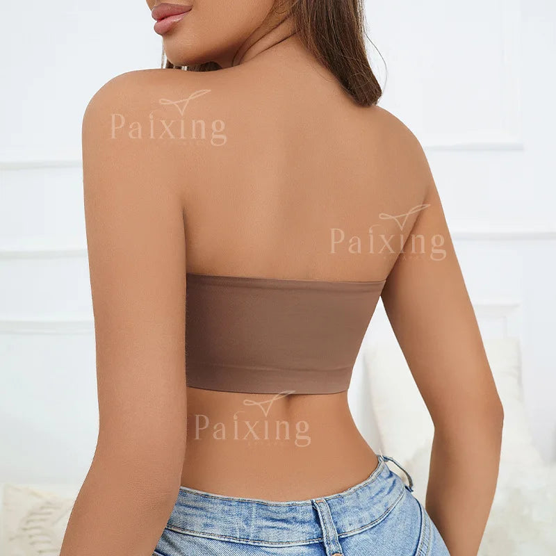Zander - Solid Strapless Tube Top Bra