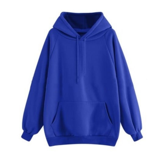 Solid Color Thick Minimalist Hoodie