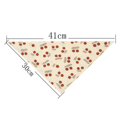 5-Pack Soft Baby Bibs with Snap Buttons