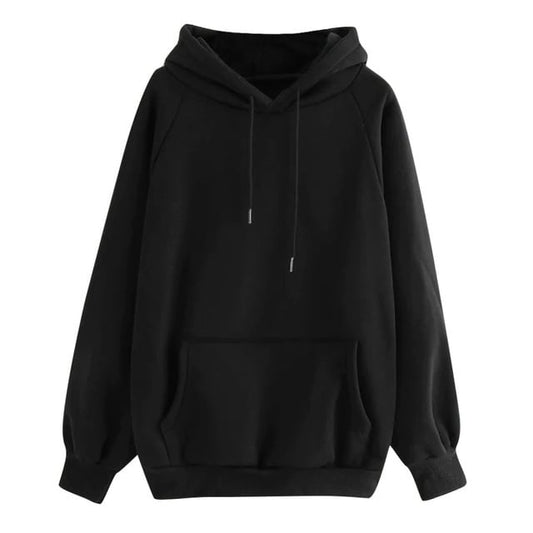Solid Color Thick Minimalist Hoodie
