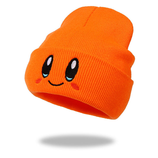 Happy Face Wool Beanie