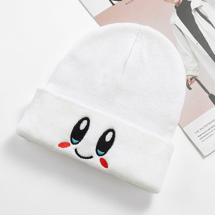 Happy Face Wool Beanie