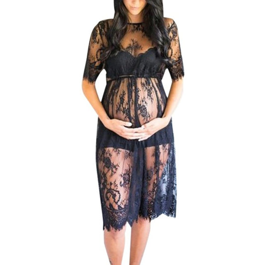 Lace Maternity Dress for Pregnancy Photography