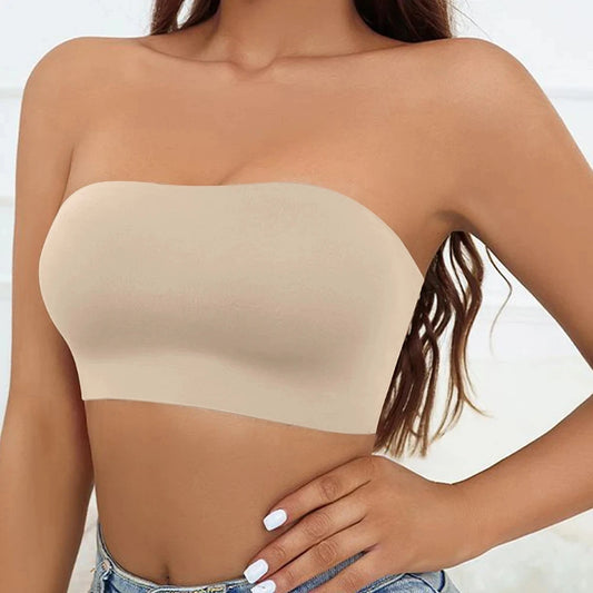 Zander - Solid Strapless Tube Top Bra