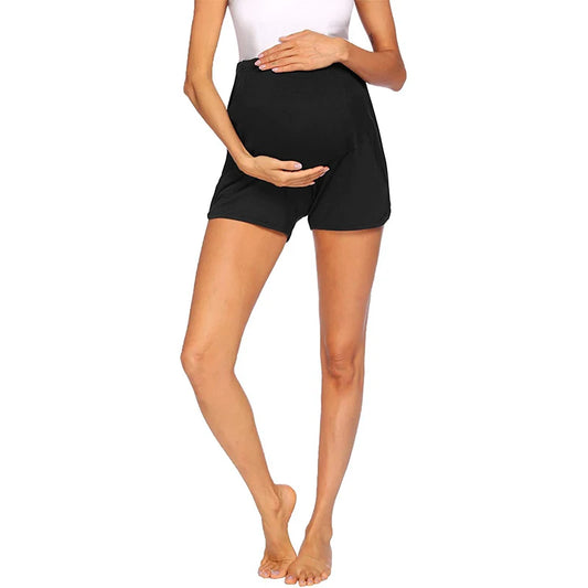 Zander - Maternity Fleece Shorts with Adjustable Waist