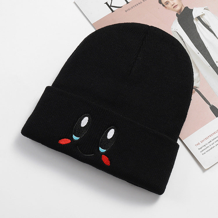Happy Face Wool Beanie