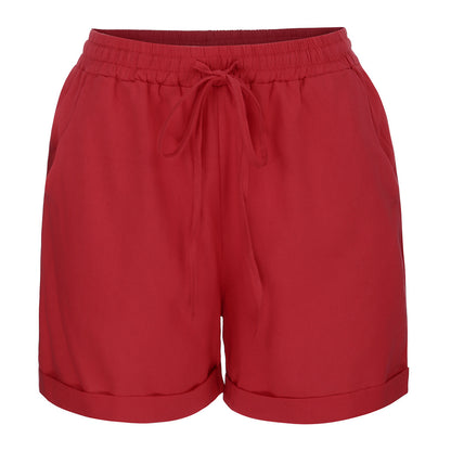 Casual Loose Fitting Cotton Shorts